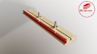 Simple It&#39;s Genius Woodworking Tool Idea Long Gauge with Add on Slot