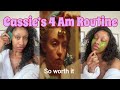 RECREATING CASSIE’S 4 AM ROUTINE | I’LL DO THIS EVERYDAY IF I COULD