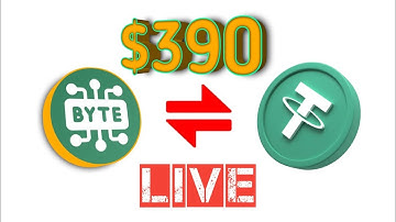 BYTE Swap to USDT Open for All Users || $390 Exchanged Successfully || New Update