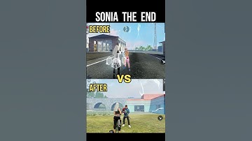 The End Of Sonia Character 🔥 Sonia Character Ability Change After Update #srikantaff