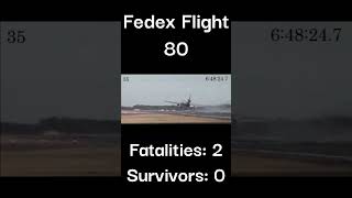 Fedex Flight 80 Crash Video 😔