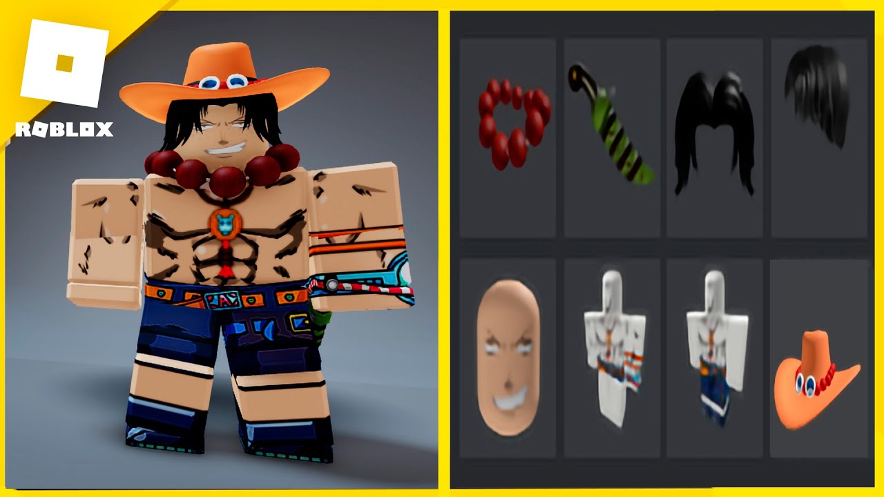 Reply to @ohpumb1s Portgas D. Ace (One Piece) Roblox outfit! #roblox #