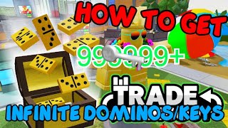 Infinite Dominos Keys Glitch In Trade Hangout Youtube - roblox trade hangout how to get dominos