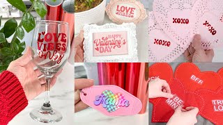 BUDGET FRIENDLY CRICUT VALENTINE'S DAY PROJECTS