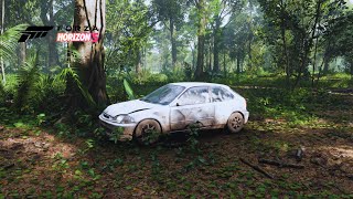 Forza Horizon 5 Abandoned Honda Civic Type-R (RayTracing, Gameplay, Steering Wheel + Shifting)
