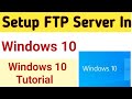 How to Setup FTP Server In Windows 10