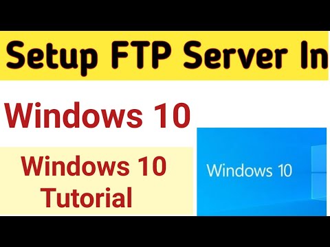 How to Setup FTP Server In Windows 10