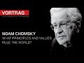 Noam Chomsky – What principles and values rule the world? – DAI Heidelberg