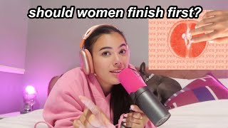 Girl Talk: Should Women Finish First?