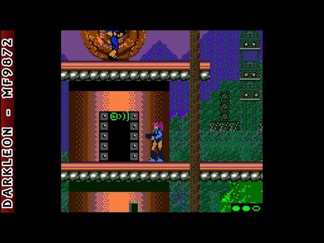 Game Boy Color - Bionic Commando - Elite Forces © 2000 Nintendo - Gameplay