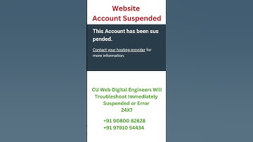 Website Account Suspended: What Does It Mean? _ Website_ SSL Certification SSL for Free