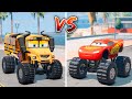 Monster Truck Lightning Mcqueen VS Monster Truck Miss Fritter - which is best?