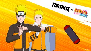 NUEVAS SKINS de NARUTO, SASUKE, KAKASHI, SAKURA y KURAMA en FORTNITE ??