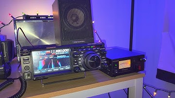New Setup Yaesu FTdx10 in my office with the other radios easy access to live shows