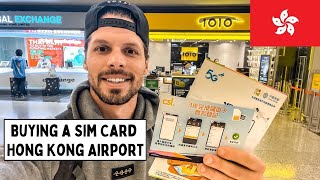 Buying a Sim Card at Hong Kong Airport HKG in 2024 screenshot 2