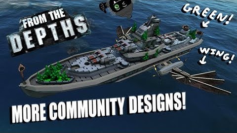 LOTS Of Community Designs! 🚗🚤✈ Custom Faction Planning, From the Depths