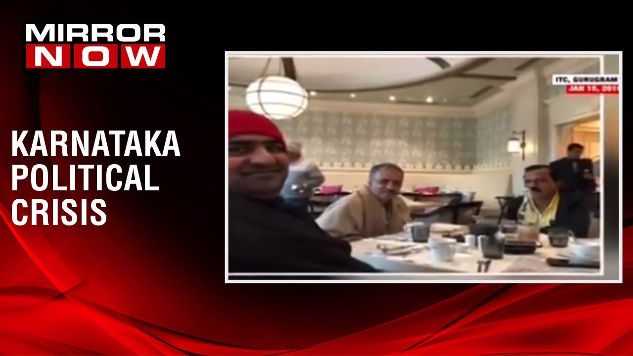 Karnataka political crisis: Haryana Congress protest outside hotel