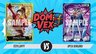 3 Admirals vs A Boy in a Straw Hat! | ST29 Luffy vs Sengoku