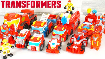 Transformers Rescue Bots Heatwave Collection with Kade Burns!