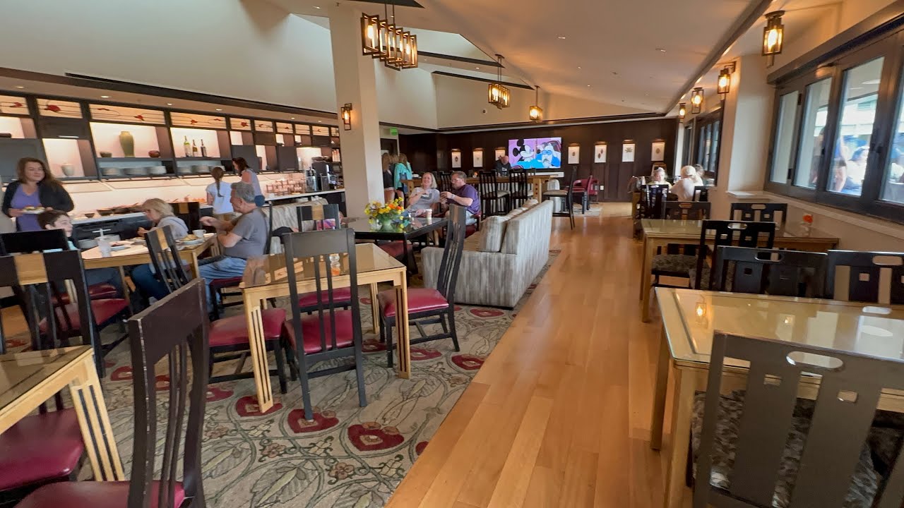 The Veranda Concierge Lounge - Afternoon Tea- Disney Grand Californian ​