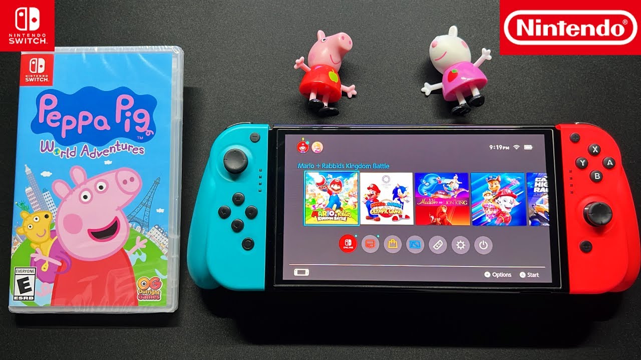 Unboxing - Peppa Pig World Adventures - Nintendo Switch