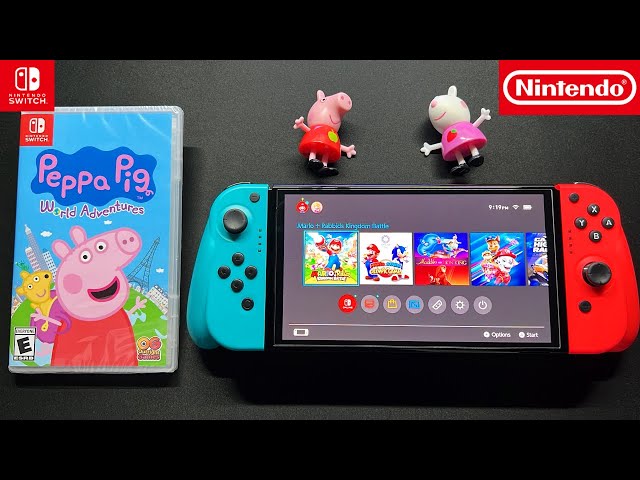 Unboxing - Peppa Pig World Adventures - Nintendo Switch