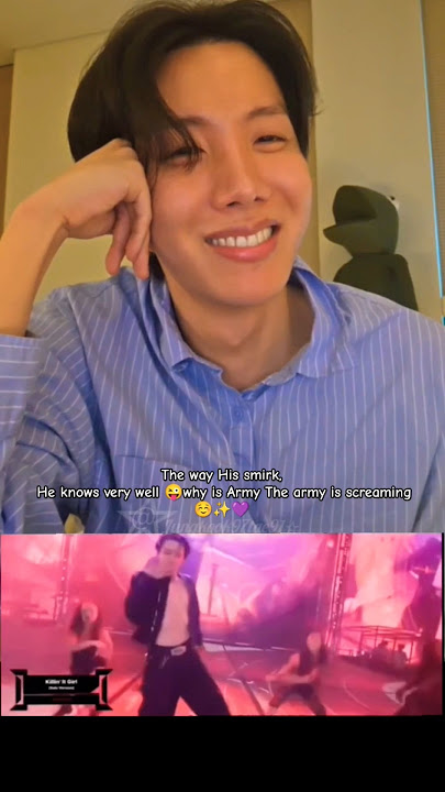 Jhope live screening Killin'it Girl song ✨💜#jhope #btsshort #btsjhope #hobby #shortvedio @BTS