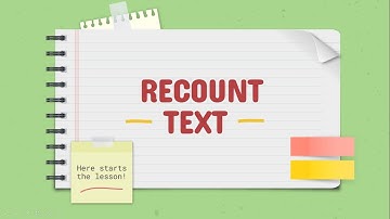 RECOUNT TEXT - 8th Grade Junior High School
