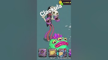 Hatching and placing clackula in my singing monsters on bone island 😁 #mysingingmonsters