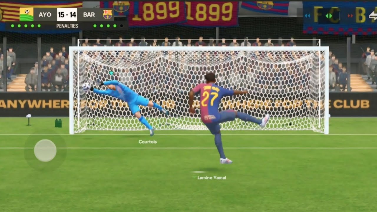 Penalty Shootout 28 : Real Madrid Vs Barcelona | EA FC MOBILE 25 - YouTube