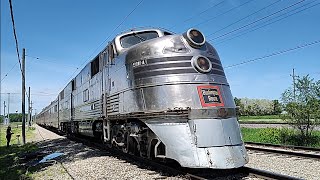 The Nebraska Zephyr east returning to East Union at the IRM on May 19, 2024