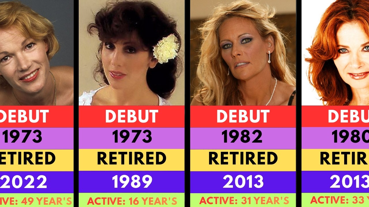 VINTAGE LOVE STARS DEBUT AND RETIREMENT YEAR (PART 1)