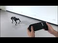 ロボット犬 Unitree A1  基本的なリモコン操作の方法