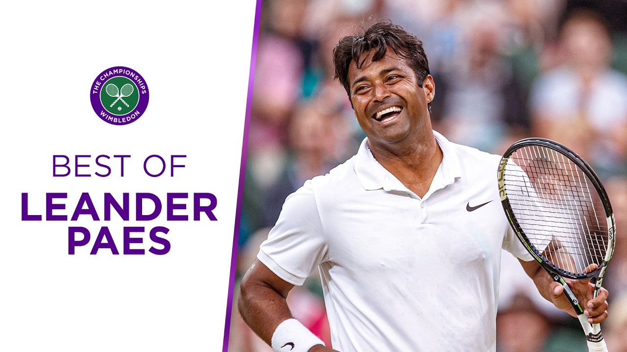 The Best of Leander Paes | Best Points at Wimbledon
