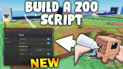 *NEW* Build a Zoo Script (PASTEBIN 2025) (AUTO COLLECT ,HATCH AURA ,AUTO BUY EGG )
