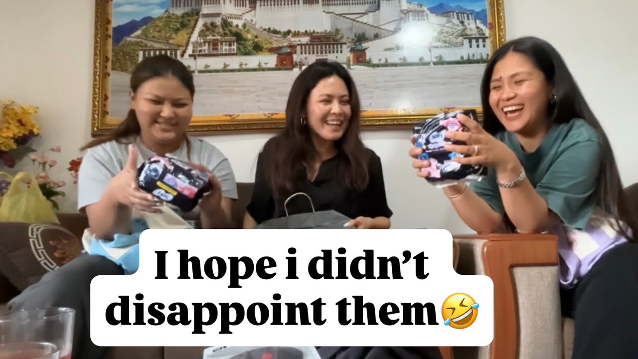 ♥️🩵💜🖤🤍🩷🤎 Color gift exchange with my sisters 🫶🏻