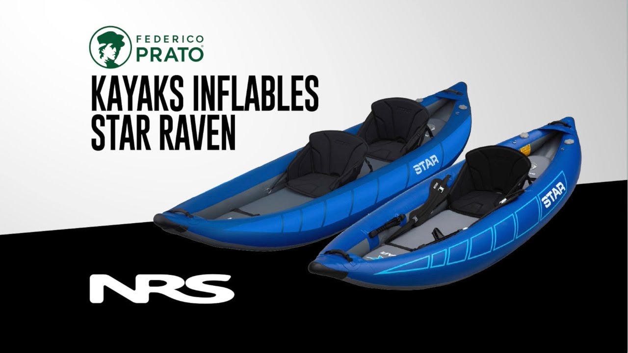 Giotto Dibondon ligado Permanente Kayaks inflables NRS Star Raven I y II. - YouTube