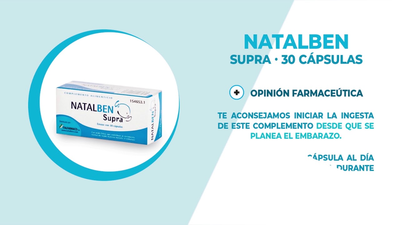 Natalben, el complemento que necesitas para planificar el embarazo 