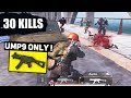 UMP9 ONLY CHALLENGE | 30 KILLS vs SQUAD! | PUBG Mobile
