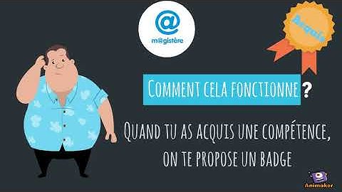 Les badges numériques -M@gistère