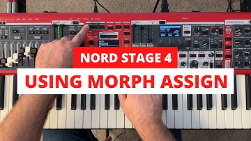 Nord Stage 4 - Using Morph Assign