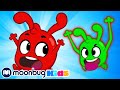 Orphle Scares Morphle! | Learn | Cartoons for Kids | ABC 123 Moonbug Kids