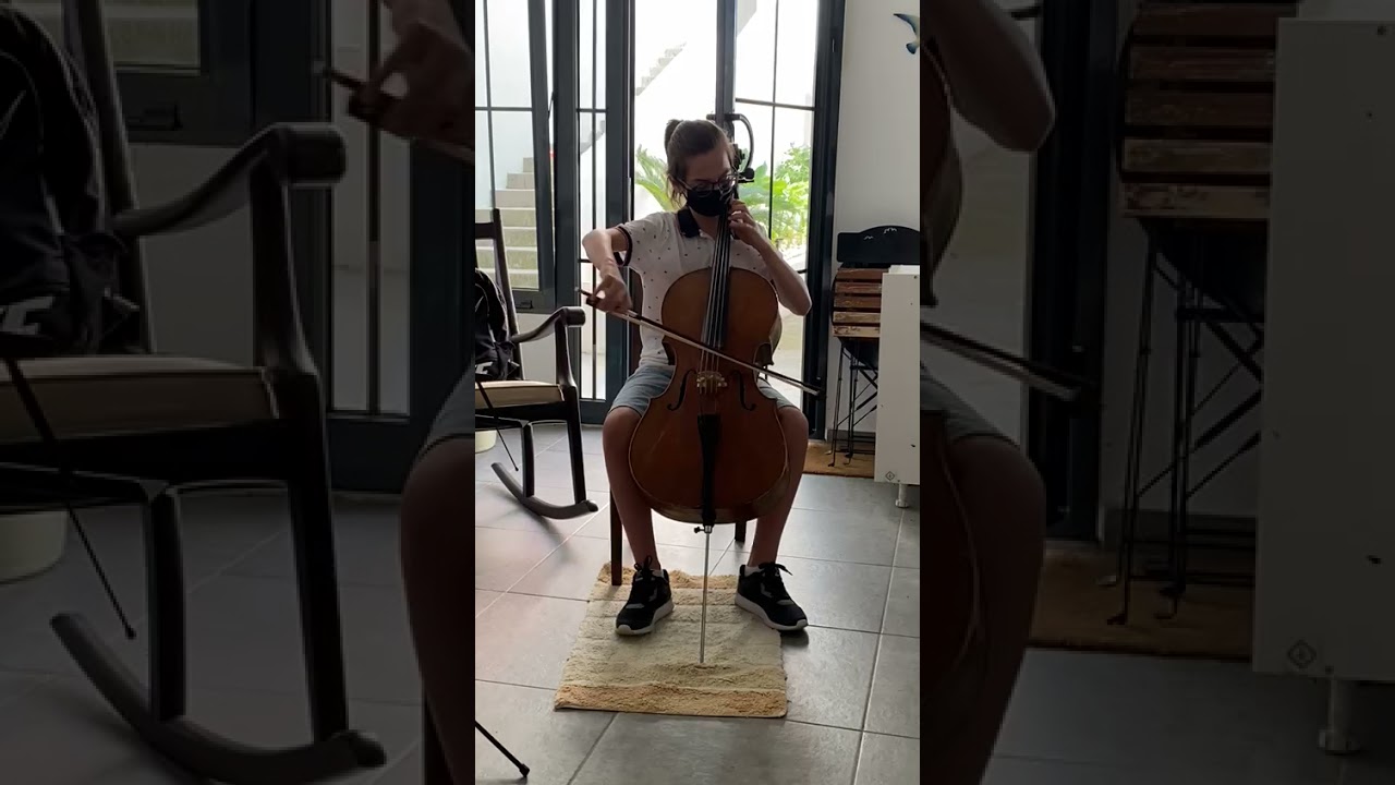 Dotzauer Etude No. 20 pratice