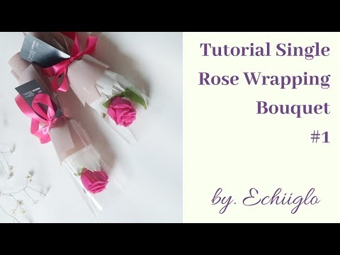 how-to-make-single-rose-bouquet-wrapping-by-echiiglo