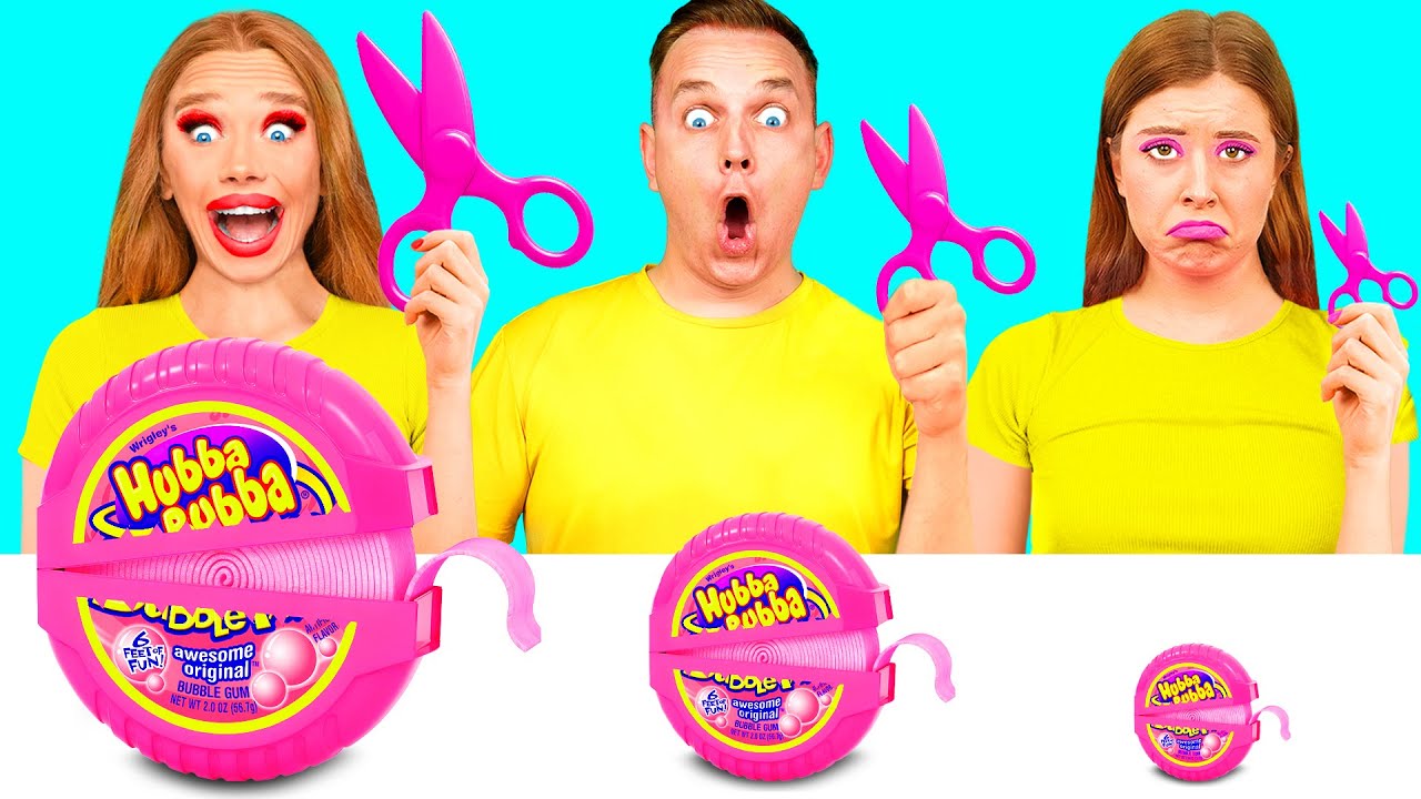 Большая, Средняя или Маленькая Тарелка Челлендж | Смешные Cитуации