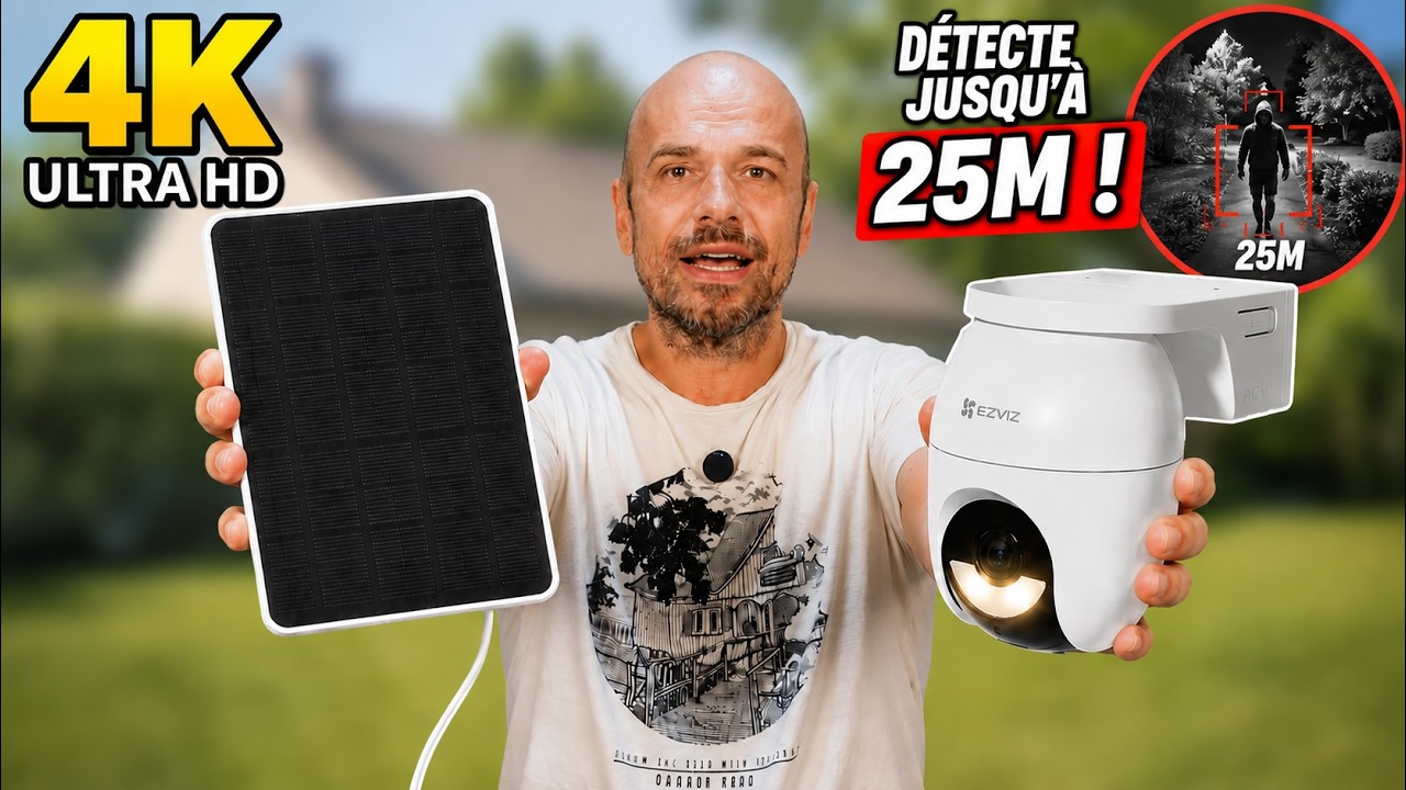 EZVIZ CB8 Lite 4K : la caméra de surveillance presque parfaite ? ( la meilleure ?)