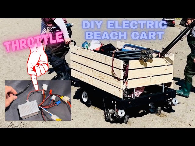 How To Build An Electric Beach Cart Wagon Part 2: Connecting Throttle  Control and Speed Controller 