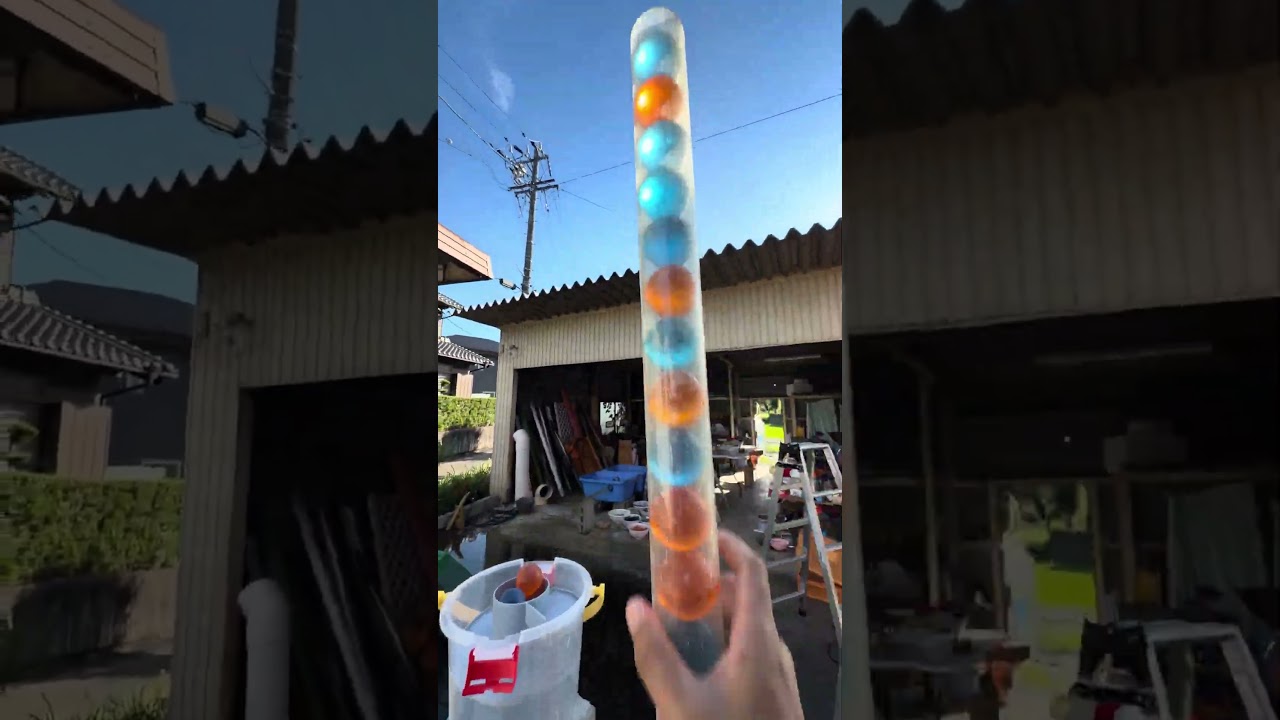 Marble Run ASMR ⭐ Transparent Pipes & Beautiful Dragon Balls 8