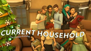 My Family is CUTER than YOURS heheh! || CURRENT HOUSEHOLD | GalvezAranda #1 || The Sims 4: Gameplay