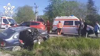 Accident Caianu (Cluj) cu doua masini, patru raniti 30 04 2024